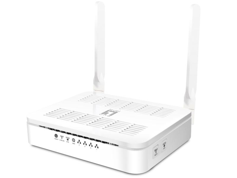 Level ONE AC1200 Dual Band Wireless (WLAN) Gigabit Router | Indoor | bis zu 1200MBit/s | 4x Gigabit LAN | WPA2 Level ONE AC1200 Dual Band Wireless (WLAN) Gigabit Router | Indoor | bis zu 1200MBit/s | 4x Gigabit LAN | WPA2